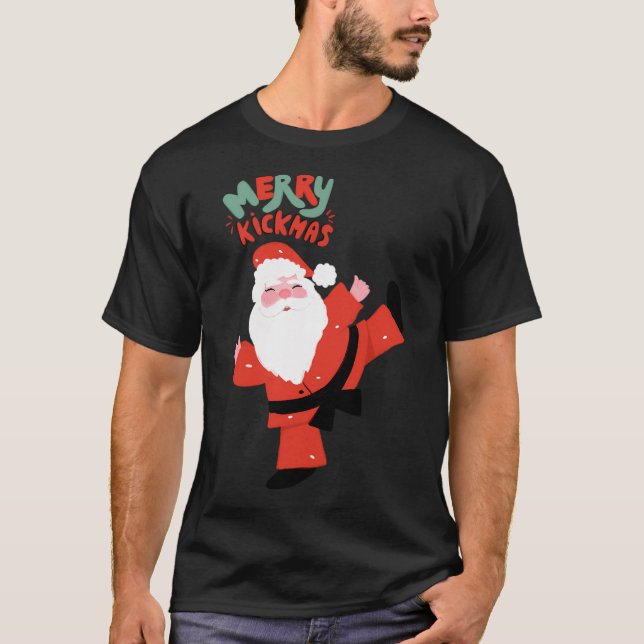 Merry Kickmas T-Shirt (Front)
