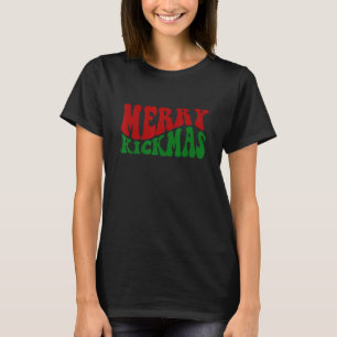 Merry Kickmas Ugly Christmas Karate Taekwondo Mart T-Shirt