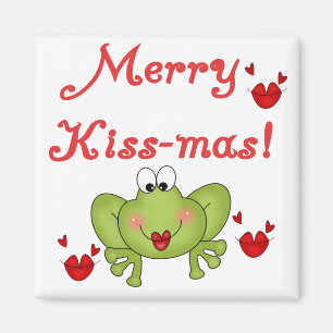 Merry Kiss-Mas Tshirts and Gifts Magnet