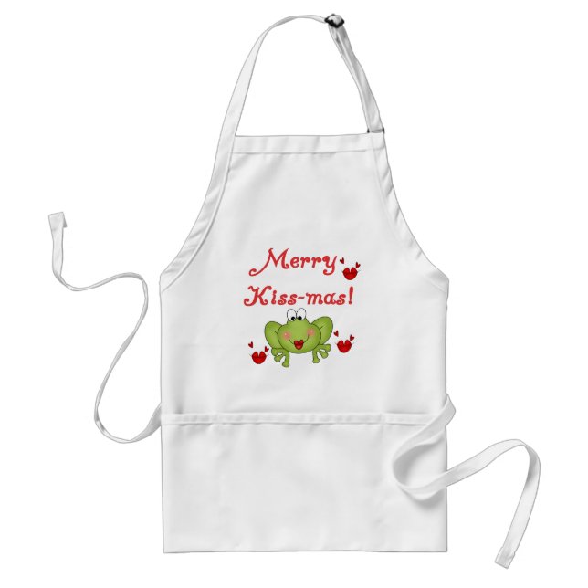 Merry Kissmas Standard Apron (Front)