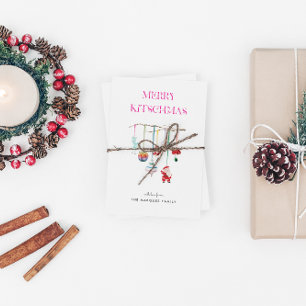 Merry Kitschmas Retro Ornament Holiday Family