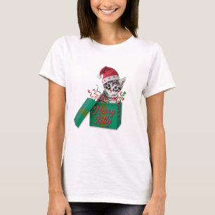 Merry Kitty, Merry Christmas T-Shirt