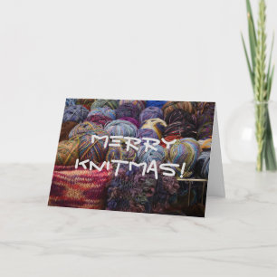 Merry Knitmas card