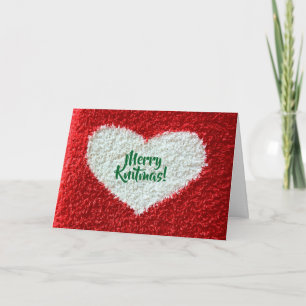 Merry Knitmas card