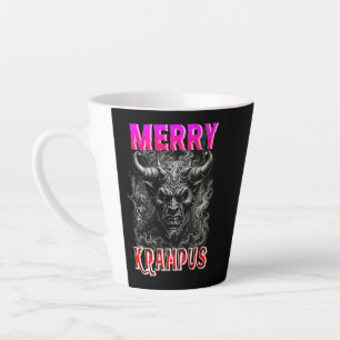 Merry Krampus Latte Mug