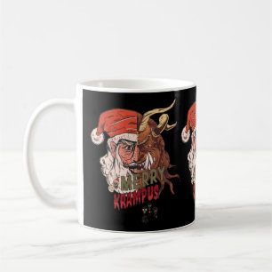 Merry Krampus Scary Santa Horror Christmas Coffee Mug
