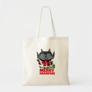 MERRY KRAMPUS TOTE BAG