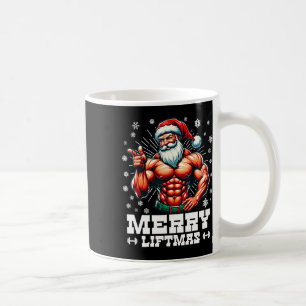 Merry Liftmas Funny Christmas Bodybuilder Gym Coffee Mug