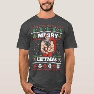 Merry Liftmas I Ugly Christmas Sweater Gym Workout
