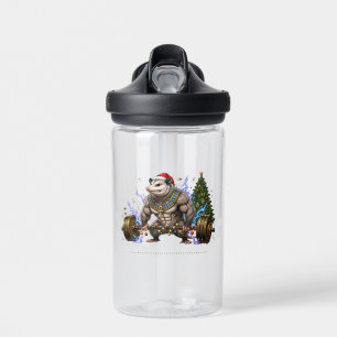 Merry Liftmas Opossum Gym Shi Water Bottle