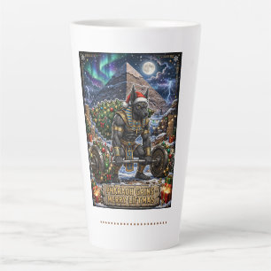 Merry Liftmas Workout Shirt Latte Mug