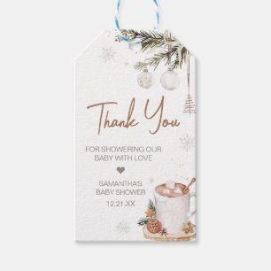 Merry Little Baby is Brewing Favour Tags