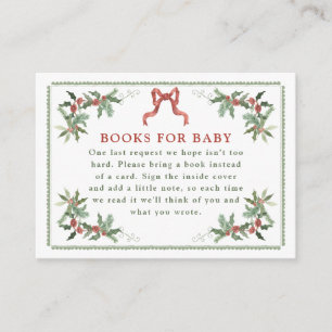 Merry Little Baby Whimsical Frame Books for Baby Enclosure Card