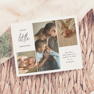 Merry Little Christmas Christmas 4 Photo Budget