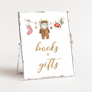 Merry Little Christmas Clothes Books and Gifts Poster