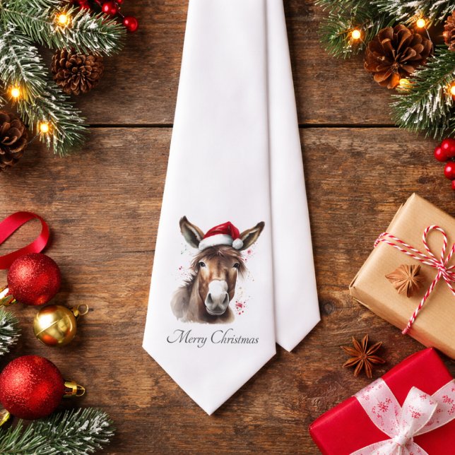 Merry Little Christmas Donkey, custom Tie (Creator Uploaded)