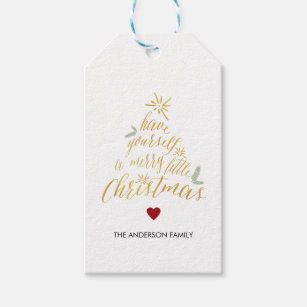 christmas gift tags gift