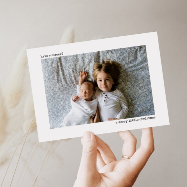 Merry Little Christmas  Holiday Card (Creator Uploaded)