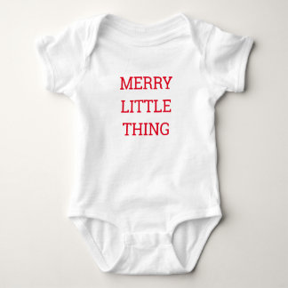 Merry Little Thing Baby Bodysuit