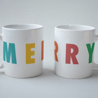 MERRY LOVE JOY | COLORFUL CHRISTMAS