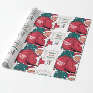 Merry MAGA Wishes Wrapping Paper