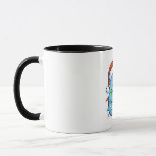Merry Manatee Christmas Sea Cow Santa Hat Xmas Mug