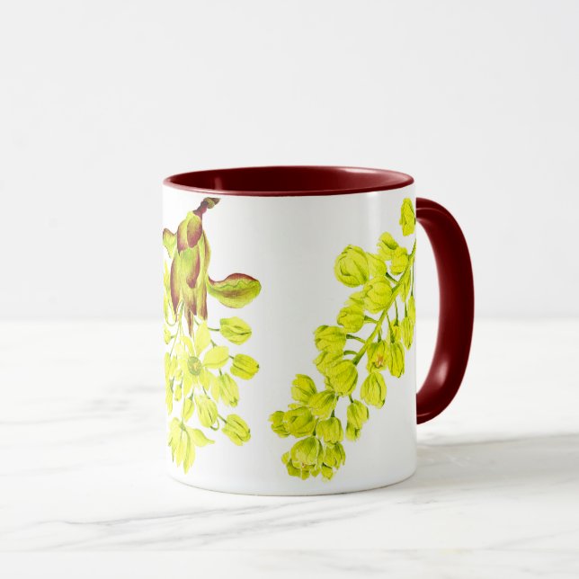 'Merry Maples' on a Combo Mug (II) (Front Right)