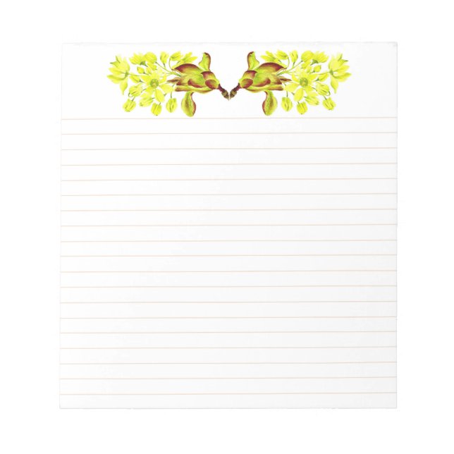 Merry Maples on a Medium Sized Notepad (Front)
