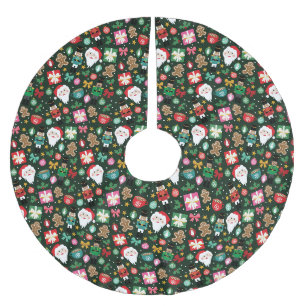 Merry Maximalist Brushed Polyester Tree Skirt