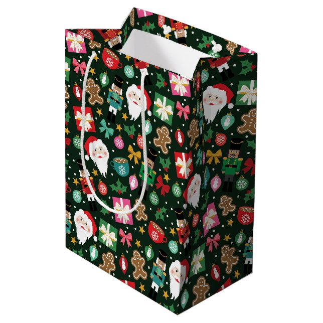Merry Maximalist Medium Gift Bag (Back Angled)