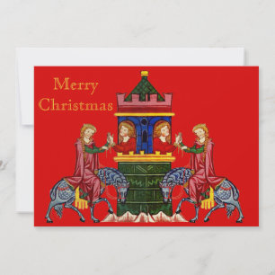 Merry Mediaeval Christmas Holiday Card