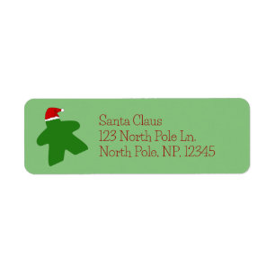 Merry Meeple Return Address Label