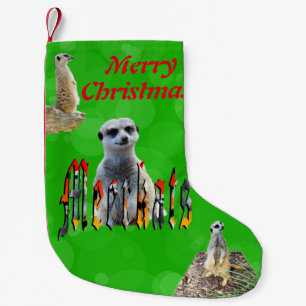 Merry Meerkat Christmas, Small Christmas Stocking