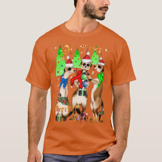 Merry Meerkat Christmas  T-Shirt