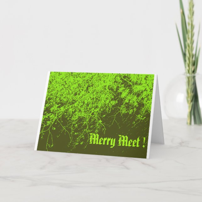 Merry Meet Card (Front)