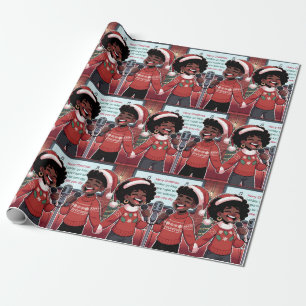 Merry Melodies- Christmas Wrapping Paper