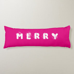 MERRY Merry Christmas Body Pillow