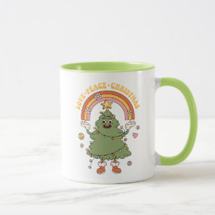 Merry Merry Merry Christmas - Be Groovy and Bright Mug