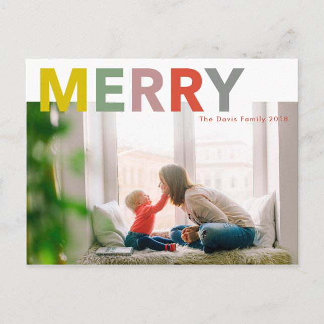 Merry Merry Postcard (Front)