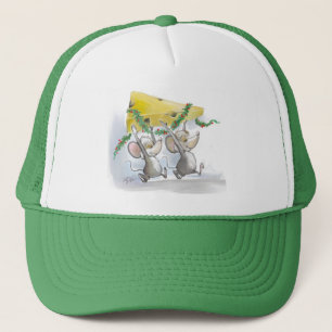 Merry Mice Mic & Mac Holiday Hat