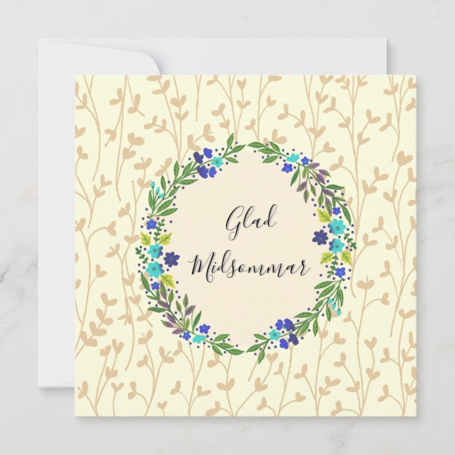 Merry Midsummer Card (Front)