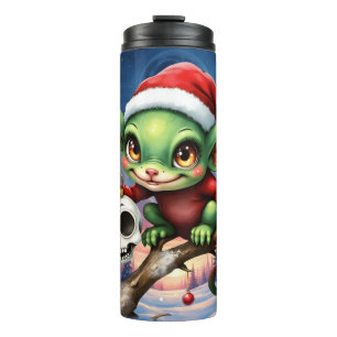 Merry Mischief – The Little Christmas Elf. Thermal Tumbler