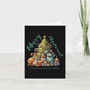 Merry Monstermas!! Or Christmas for all you non-mo Card