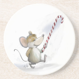 Merry Mouse Moe Coaster
