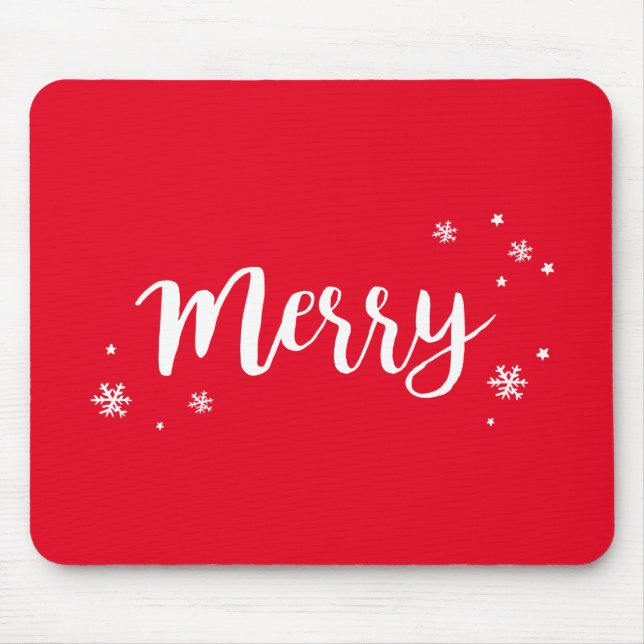 Merry Mouse Pad (Front)