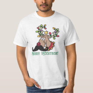Merry Moustache T-Shirt