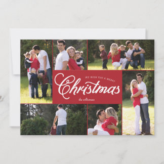 Merry Multiphoto Christmas Card