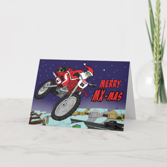 Merry MX-Mas Holiday Card (Front)