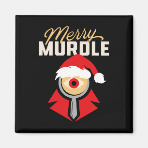 Merry Mystery Eye - Christmas Detective Logic Puzz Magnet