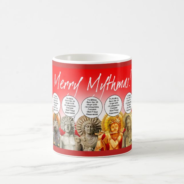 MERRY MYTHMAS! COFFEE MUG (Center)